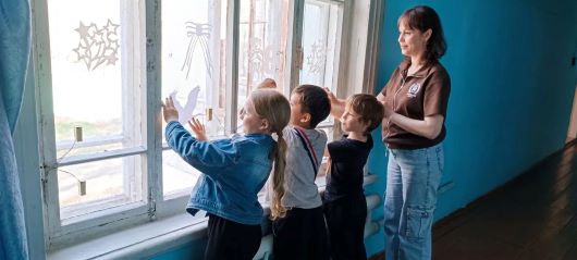 Музей А.Н. Радищева принял участие в Всероссийской акции «Окна Победы»